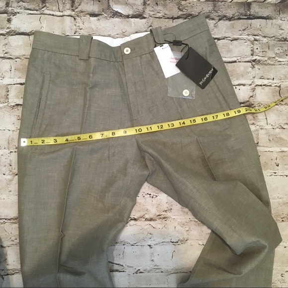 NWT YVES SAINT LAURENT linen/Cotton blend pants - Picture 12 of 16